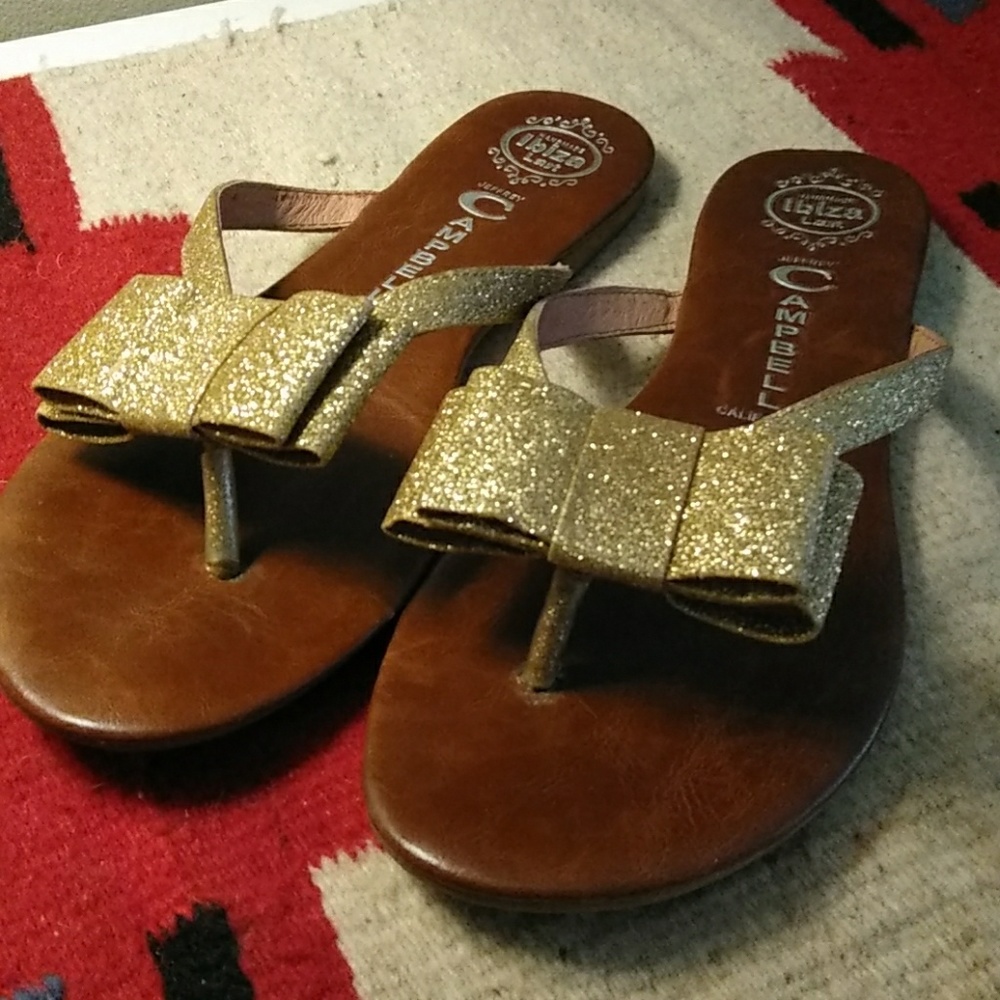 Jeffrey Campbell -Esmerald in Glitter Gold